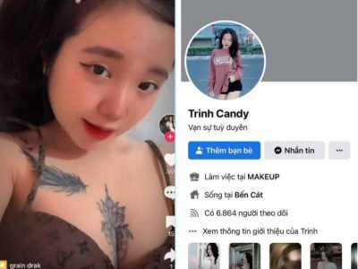 Trinh Candy Idol Tiktoker Lộ Clip Show Hàng Móc Bướm